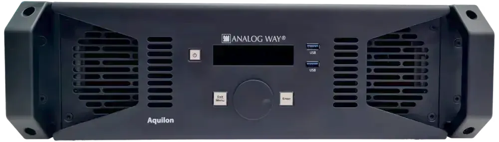Analog Way - Aquilon Cmini - Switcher de présentation