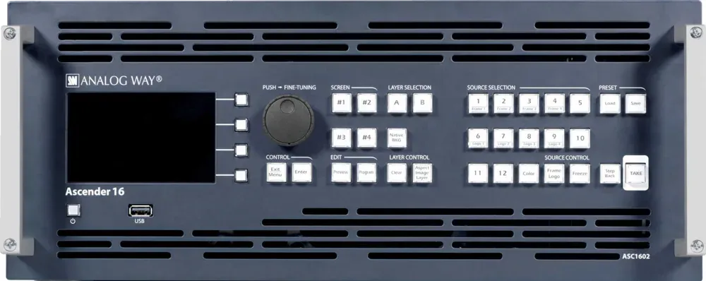 Analog Way - ASCENDER 1602 - Switcher de présentation