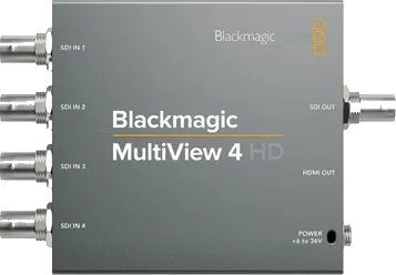 Blackmagic Design - MultiView 4 - Multiviewer 4 entrées HD