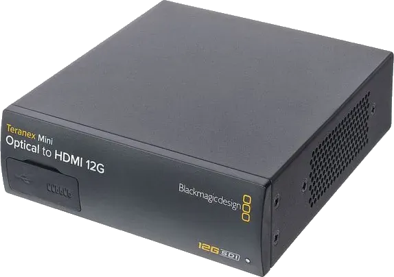 Blackmagic Design - KIT TERANEX HDMI FIBRE 4K TX+RX - Kit émetteur / récepteur HDMI sur fibre 4K