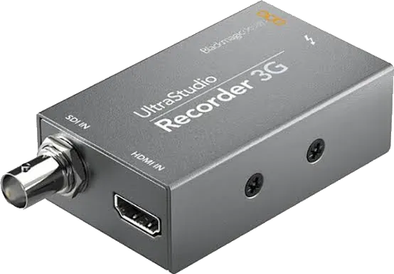 Blackmagic Design - UltraStudio Recorder 3G - Interface de capture Thunderbolt 3G-SDI / HDMI