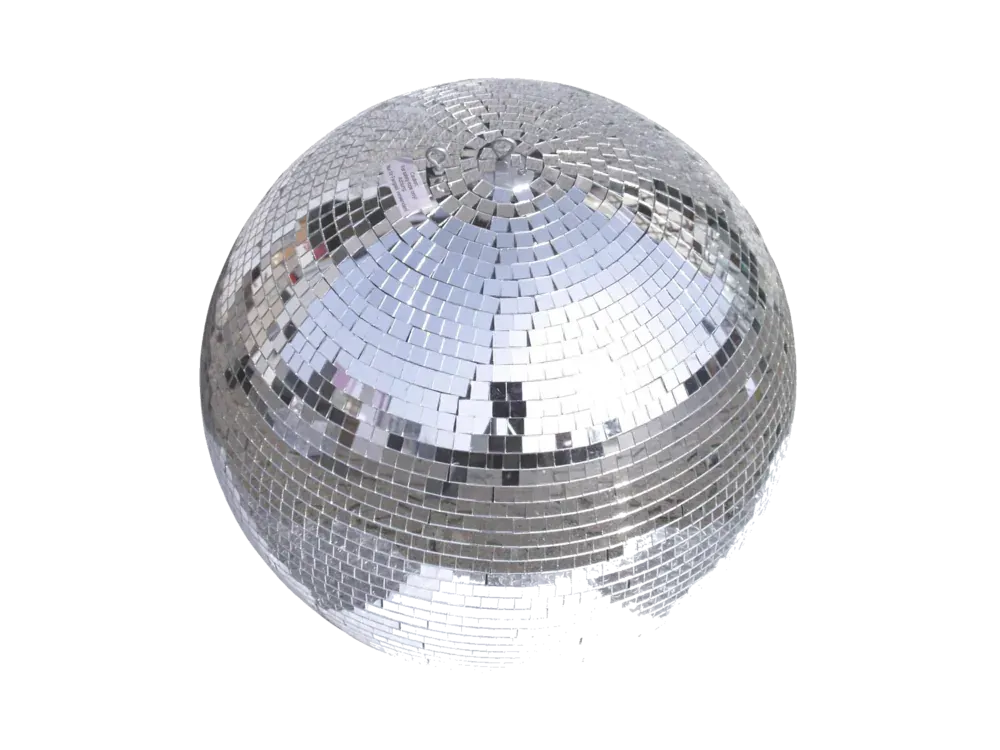 BOULE À FACETTES 50cm AVEC MOTEUR - Boule à facettes 50 cm