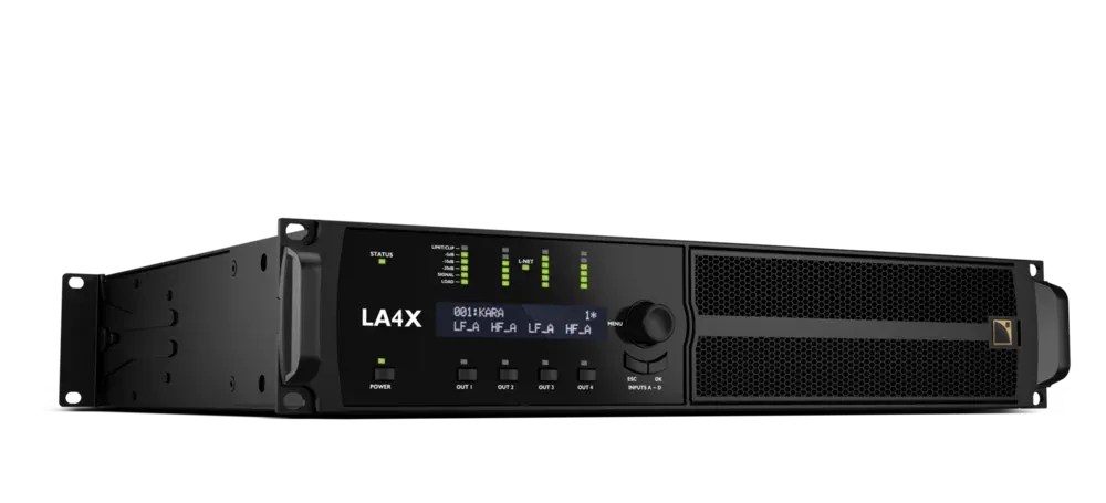 L-Acoustics - LA4X - Contrôleur amplifié