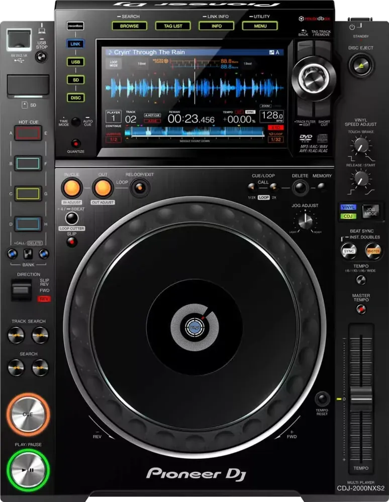 Pioneer - CDJ2000 NEXUS2 - Lecteur DJ multimédia