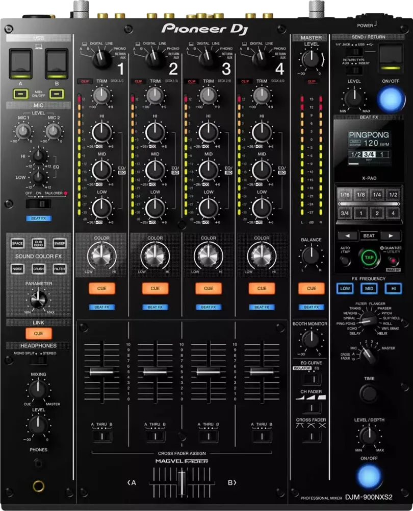 Pioneer - DJM900 NEXUS2 - Table de mixage DJ 4 voies