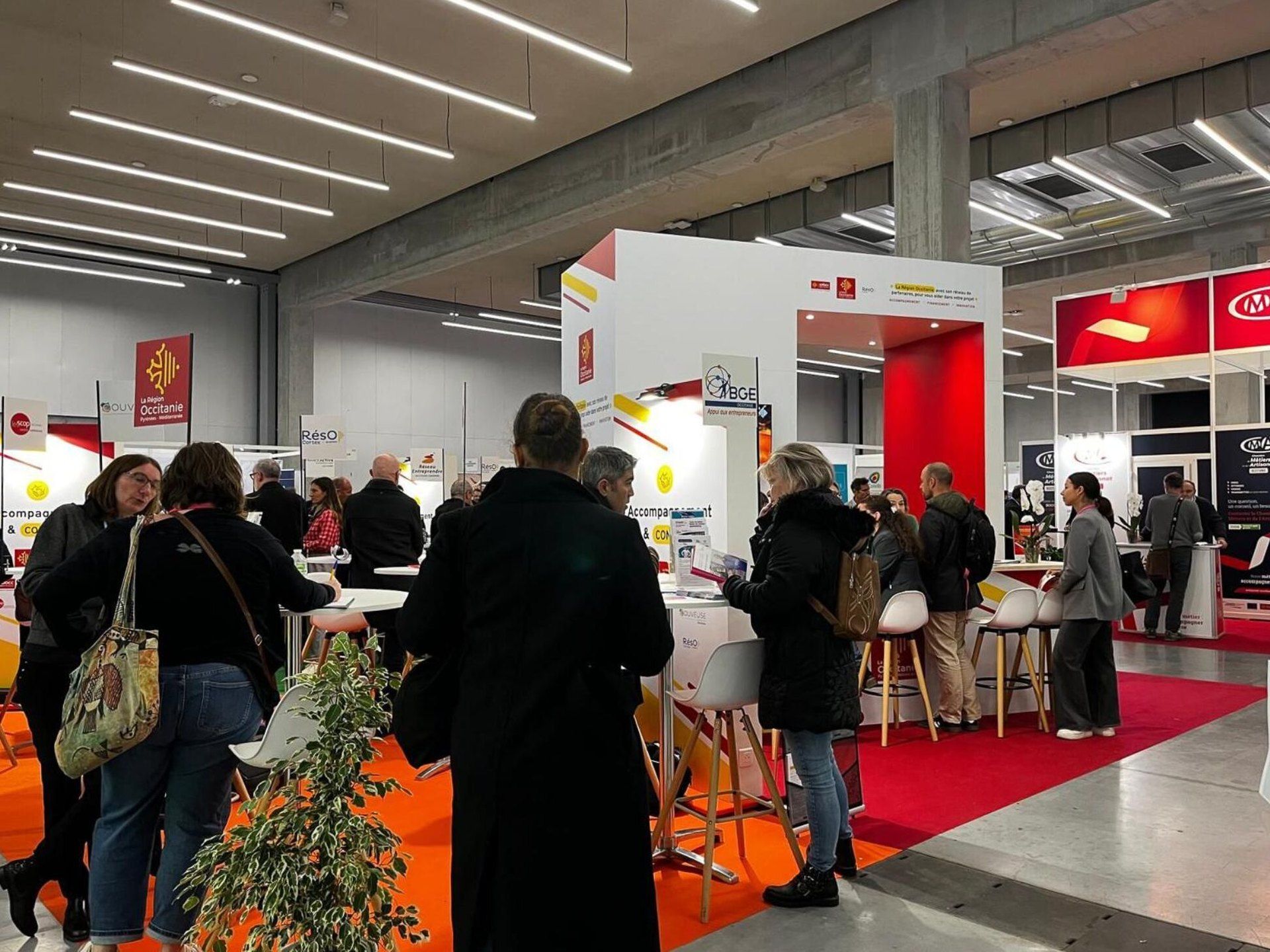 Salon professionnel & stand - Salon de l'Entreprise et de la Franchise Occitanie