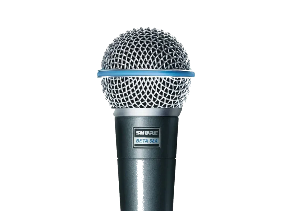 Shure - BETA58 - Micro dynamique supercardioïde - chant