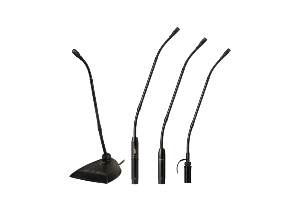 Shure - MX412D x2 - Micro col de cygne de conférence
