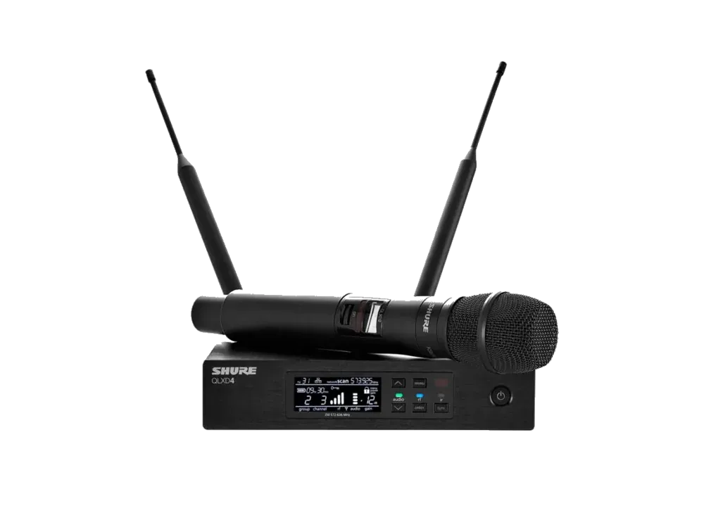 Shure - QLXD x2 - Liaison HF numérique
