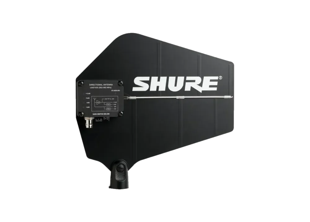 Shure - UA874US x2 - Antenne active directionnelle