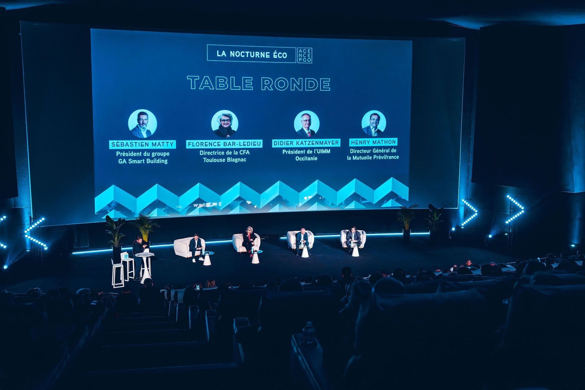 Nocturne Éco, Pathé Wilson à Toulouse : table ronde sonorisée.