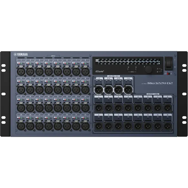 Yamaha - RIO3224-D2 - Stage box numérique Dante
